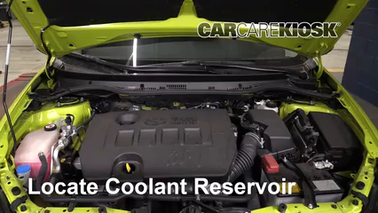 2017 Toyota Corolla iM 1.8L 4 Cyl. Coolant (Antifreeze) Check Coolant Level